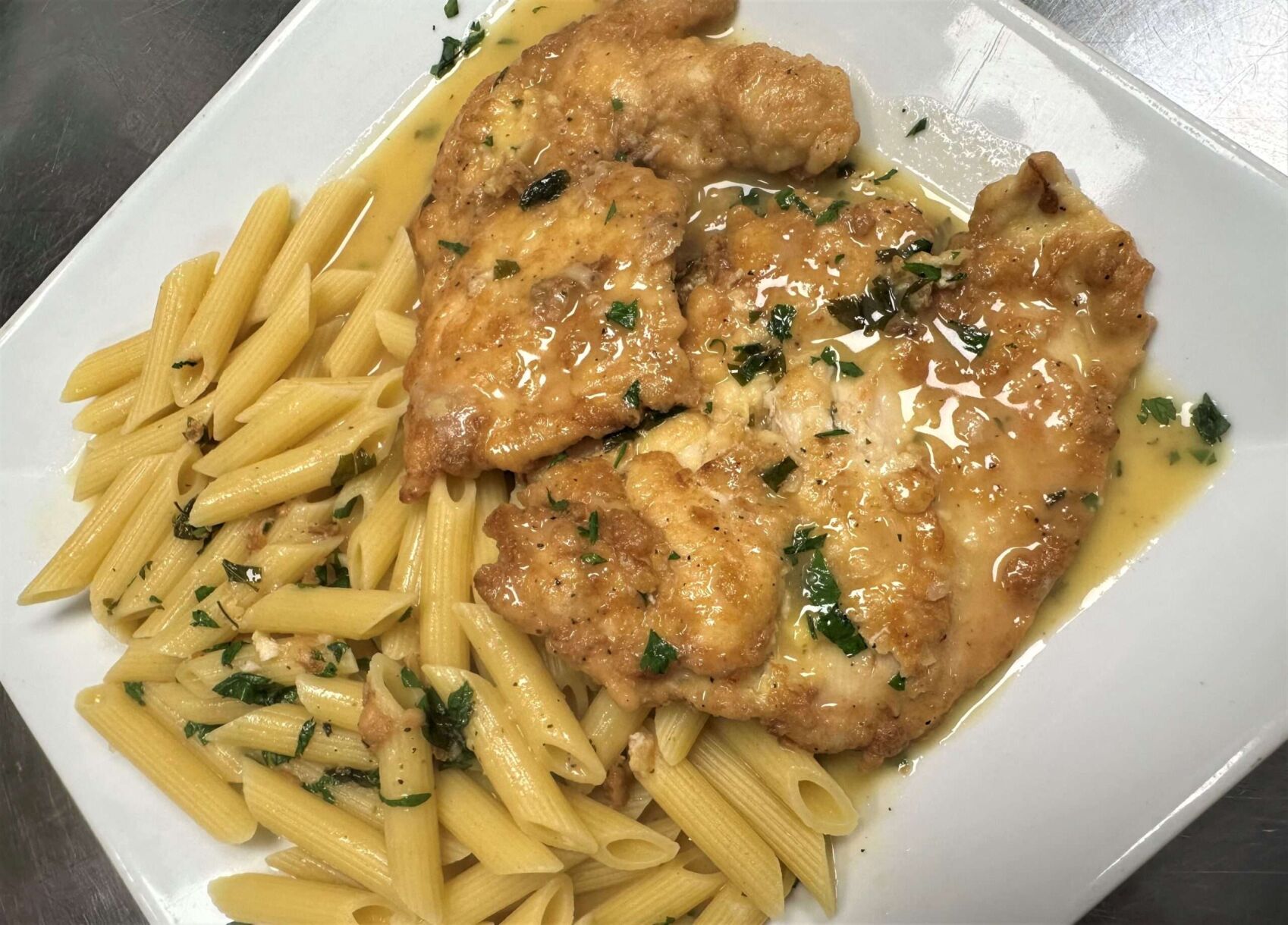 Bruno’s chicken penne
